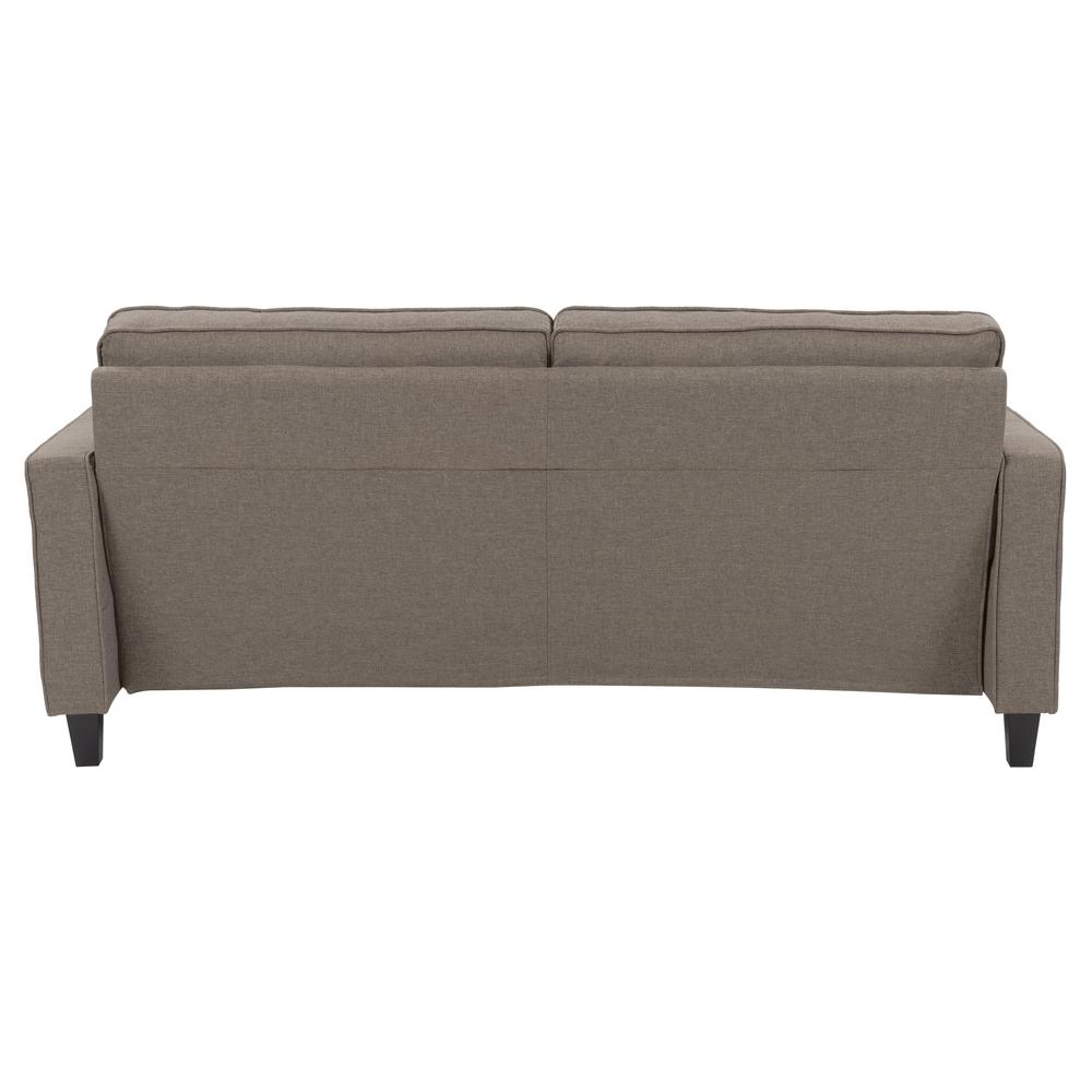 CorLiving Georgia Grey Polyester Three Seater Sofa. Picture 4