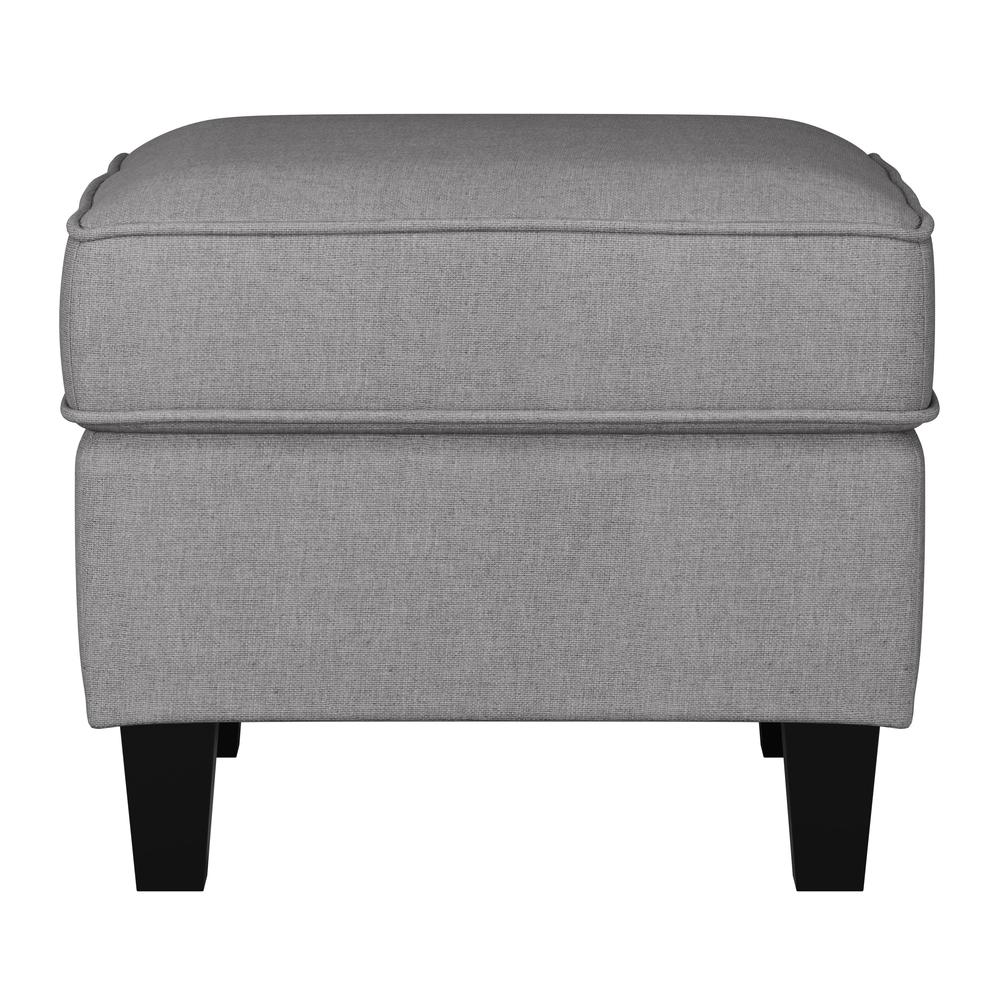 CorLiving Georgia Polyester Ottoman. Picture 1