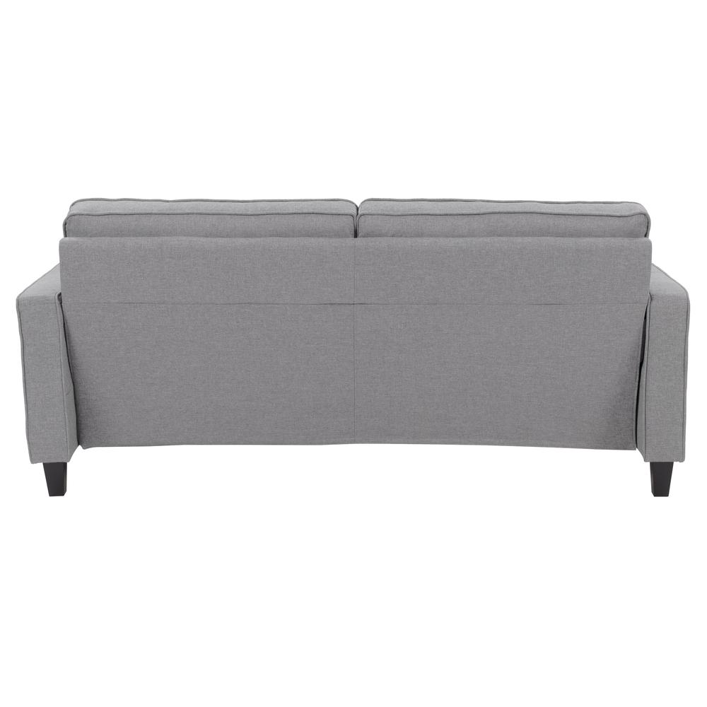 CorLiving Georgia Grey Polyester Three Seater Sofa. Picture 4