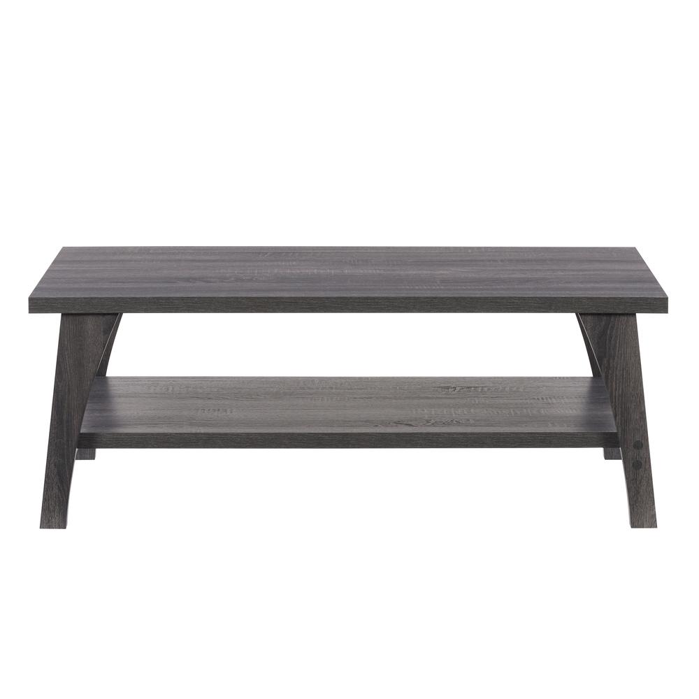 LHW-720-C Hollywood Coffee Table with Shelf. Picture 1