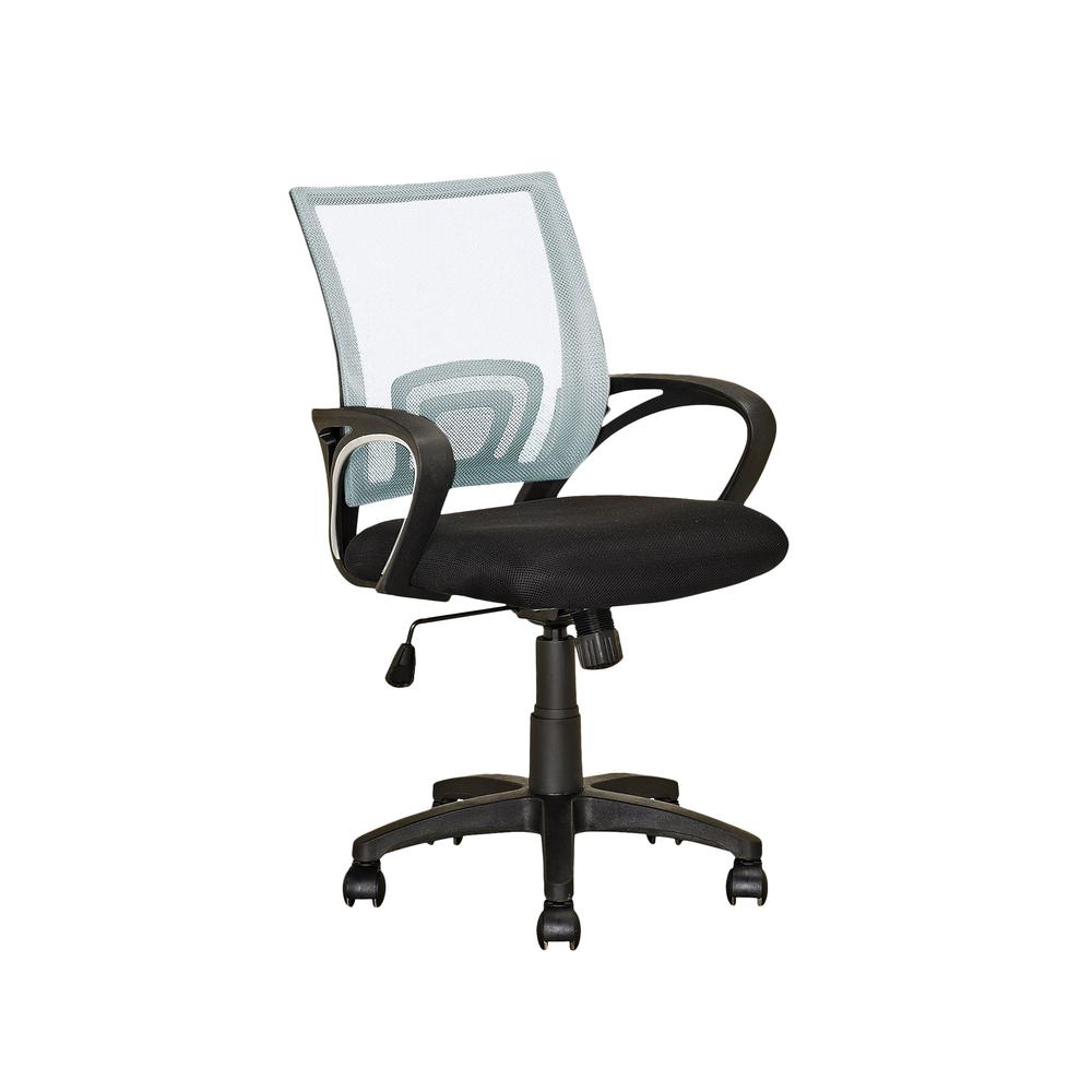Workspace White Mesh Back Office Chair. Picture 1