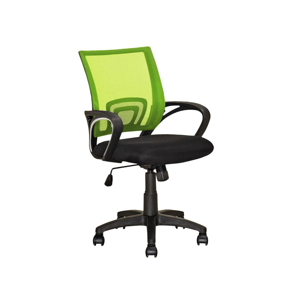 Workspace Lime Green Mesh Back Office Chair. Picture 1
