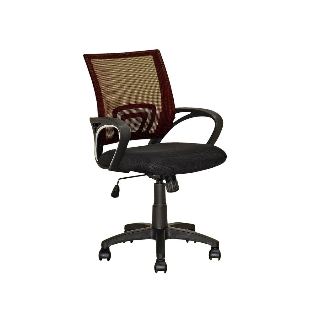 Workspace Dark Brown Mesh Back Office Chair. The main picture.