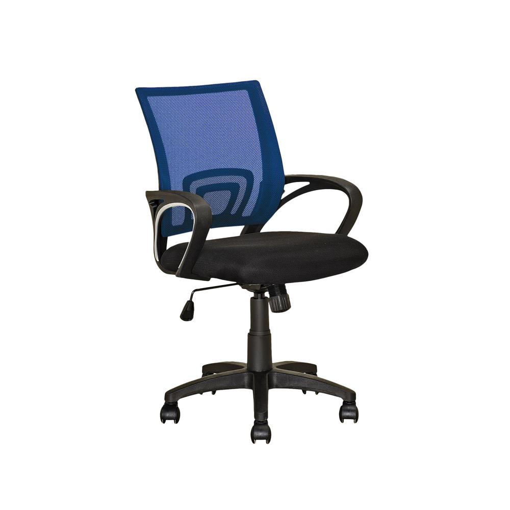 Workspace Navy Blue Mesh Back Office Chair. Picture 1