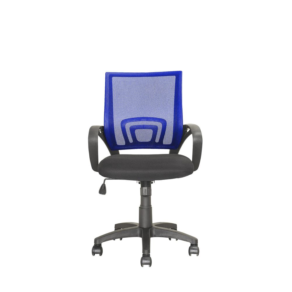 Workspace Navy Blue Mesh Back Office Chair. Picture 3