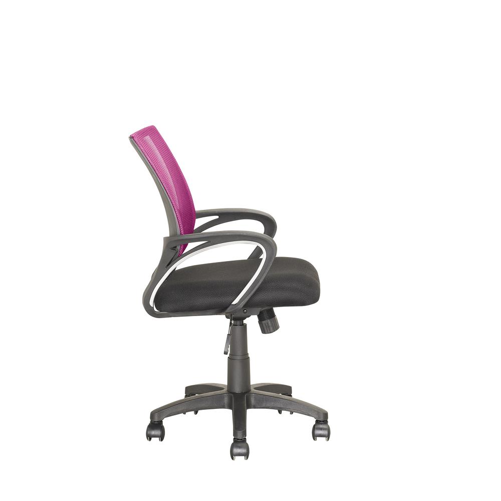 Workspace Pink Mesh Back Office Chair. Picture 2