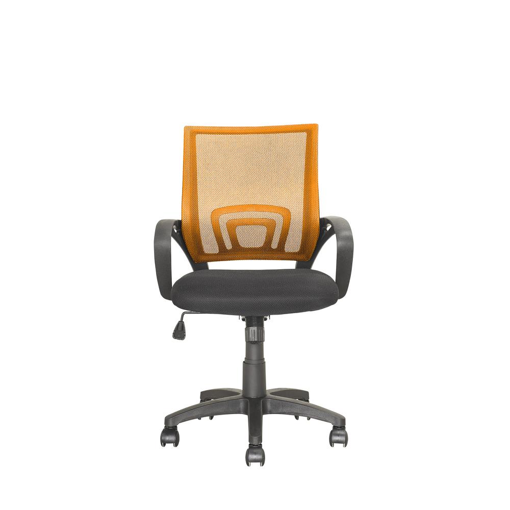 Workspace Orange Mesh Back Office Chair. Picture 3
