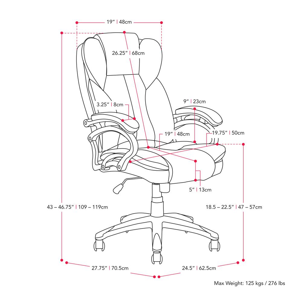 CorLiving Executive Office Chair. Picture 6