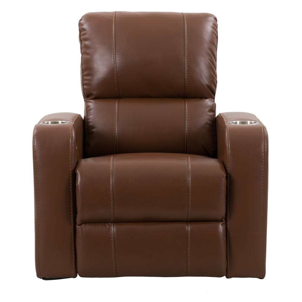 LRB-121-R Tucson Gel Leather Recliner. Picture 1