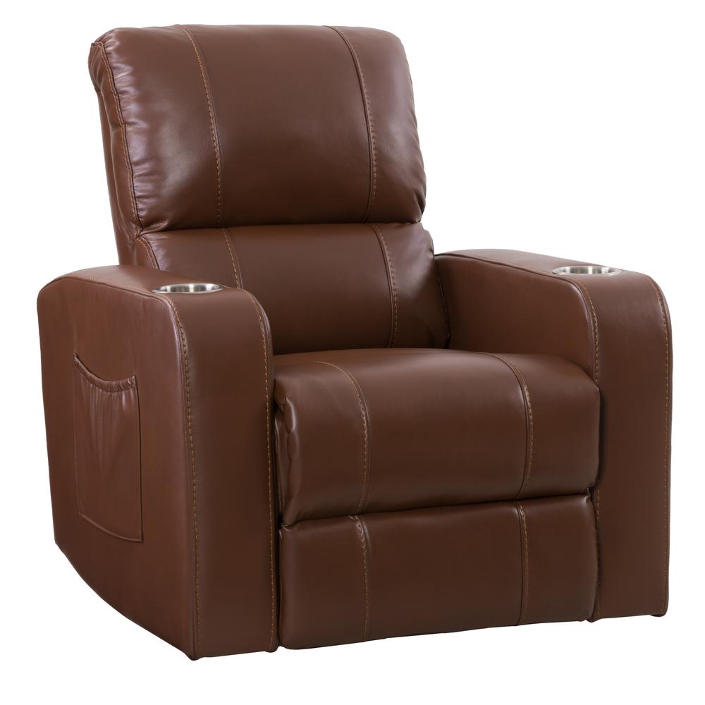 LRB-121-R Tucson Gel Leather Recliner. Picture 2