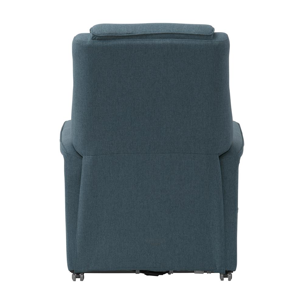 CorLiving Power Lift Recliner Blue. Picture 7