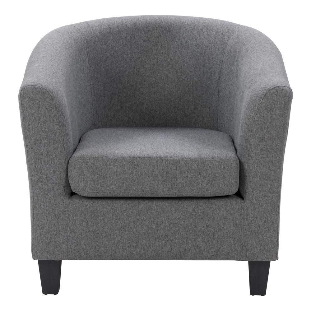 CorLiving Elwood Tub Chair in Grey Grey. Picture 1