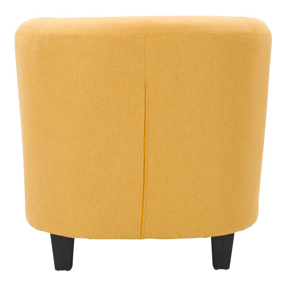 CorLiving Elwood Tub Chair in Yellow Yellow. Picture 6