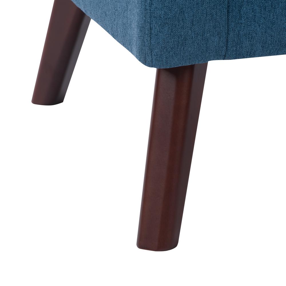 CorLiving Elwood Modern Tub Chair in Blue Blue. Picture 9
