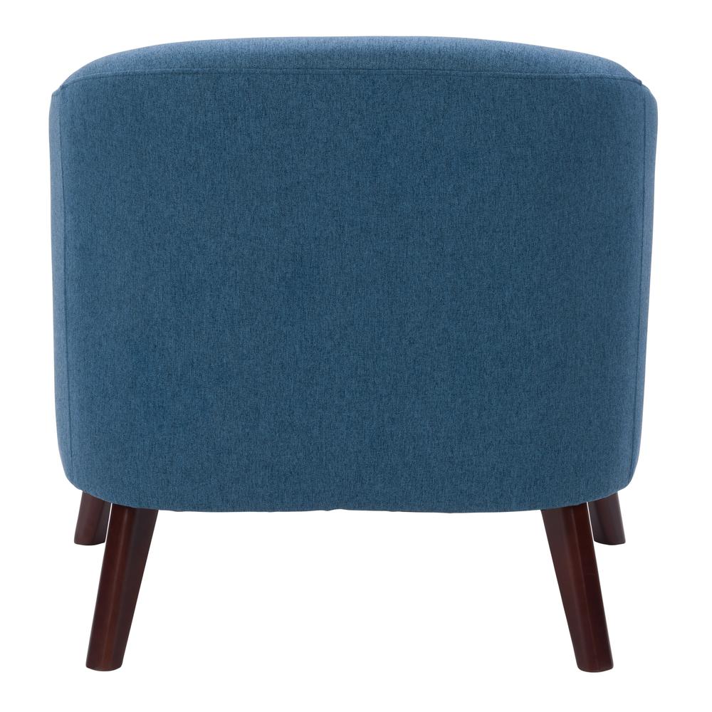 CorLiving Elwood Modern Tub Chair in Blue Blue. Picture 6