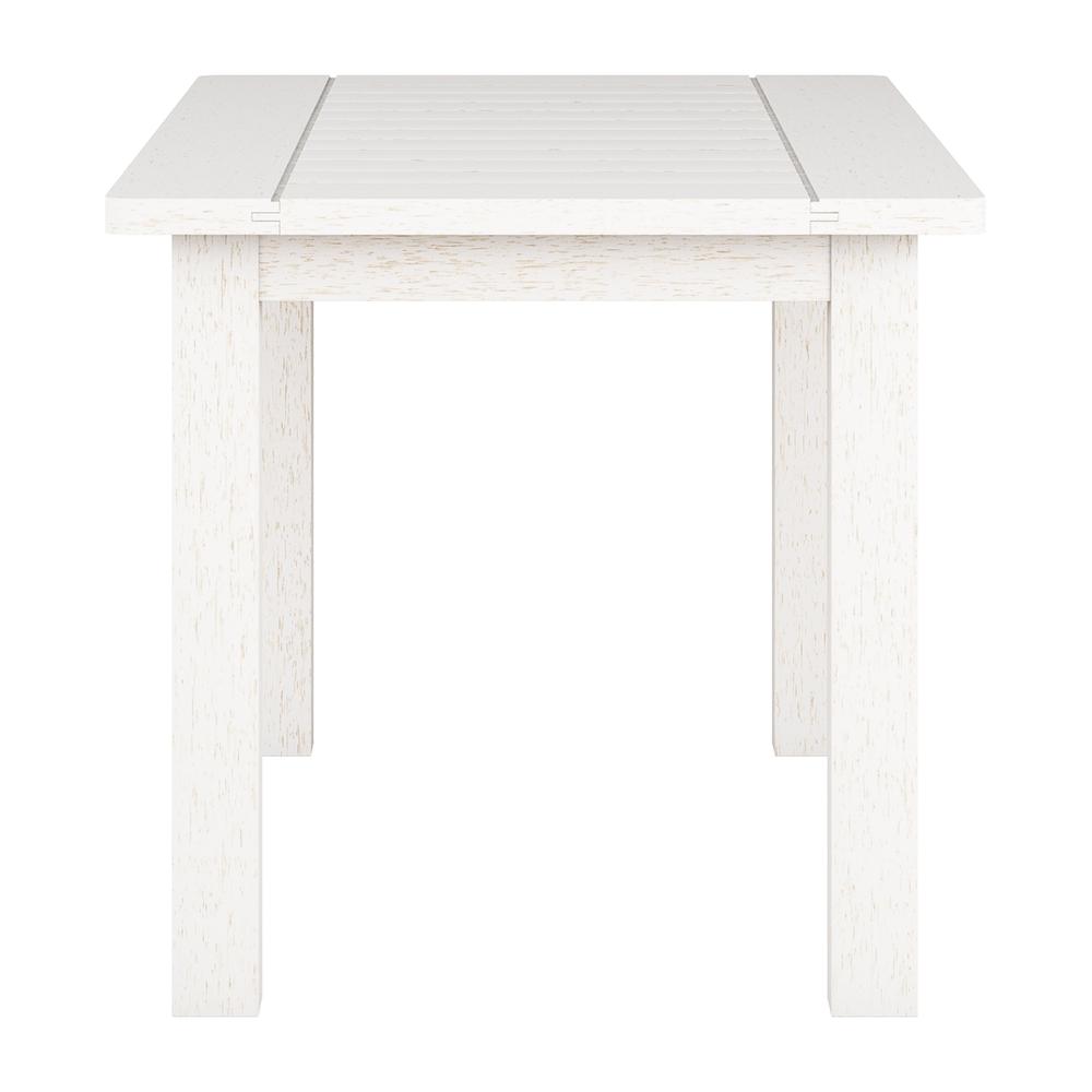 CorLiving Miramar Whitewashed Hardwood Outdoor Coffee Table. Picture 4