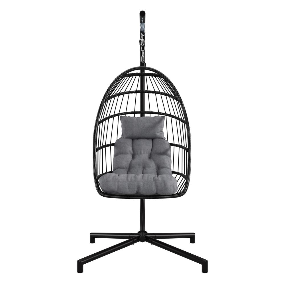 CorLiving  Ember Hanging Egg Chair. Picture 1