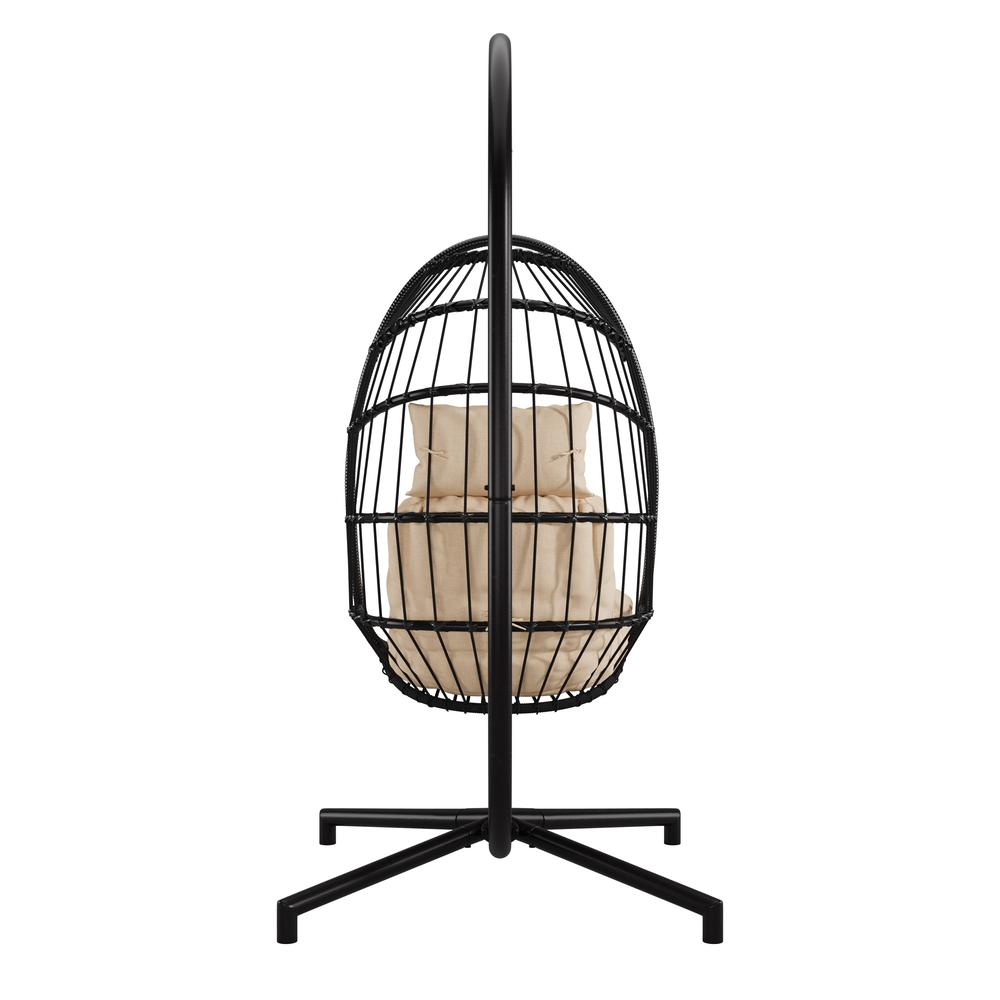CorLiving Ember Hanging Egg Chair. Picture 4