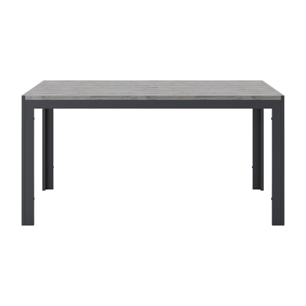 CorLiving Rectangle Outdoor Dining Table. Picture 1