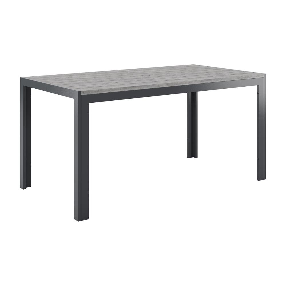 CorLiving Rectangle Outdoor Dining Table. Picture 2