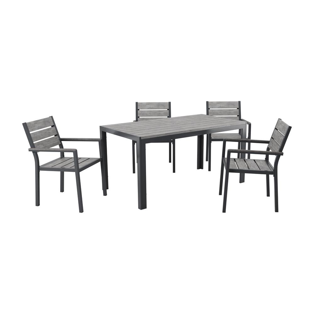 CorLiving Gallant Outdoor Dining Set, 5pc. Picture 1