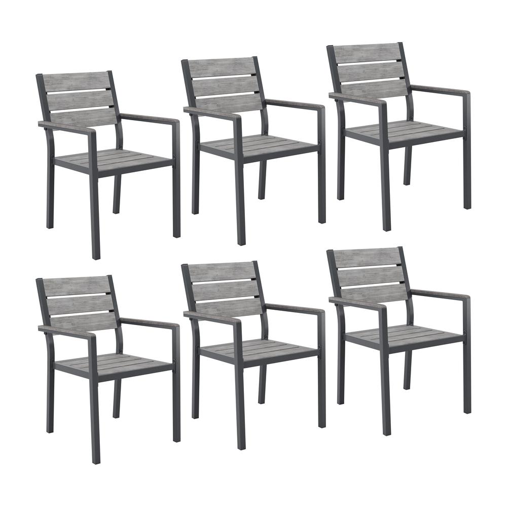 CorLiving Gallant Outdoor Dining Set, 7pc. Picture 2