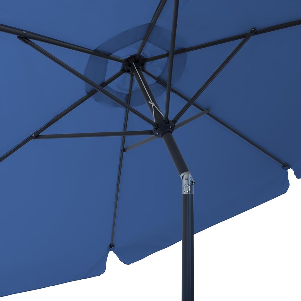 Tilting Patio Umbrella in Cobalt Blue. Picture 5