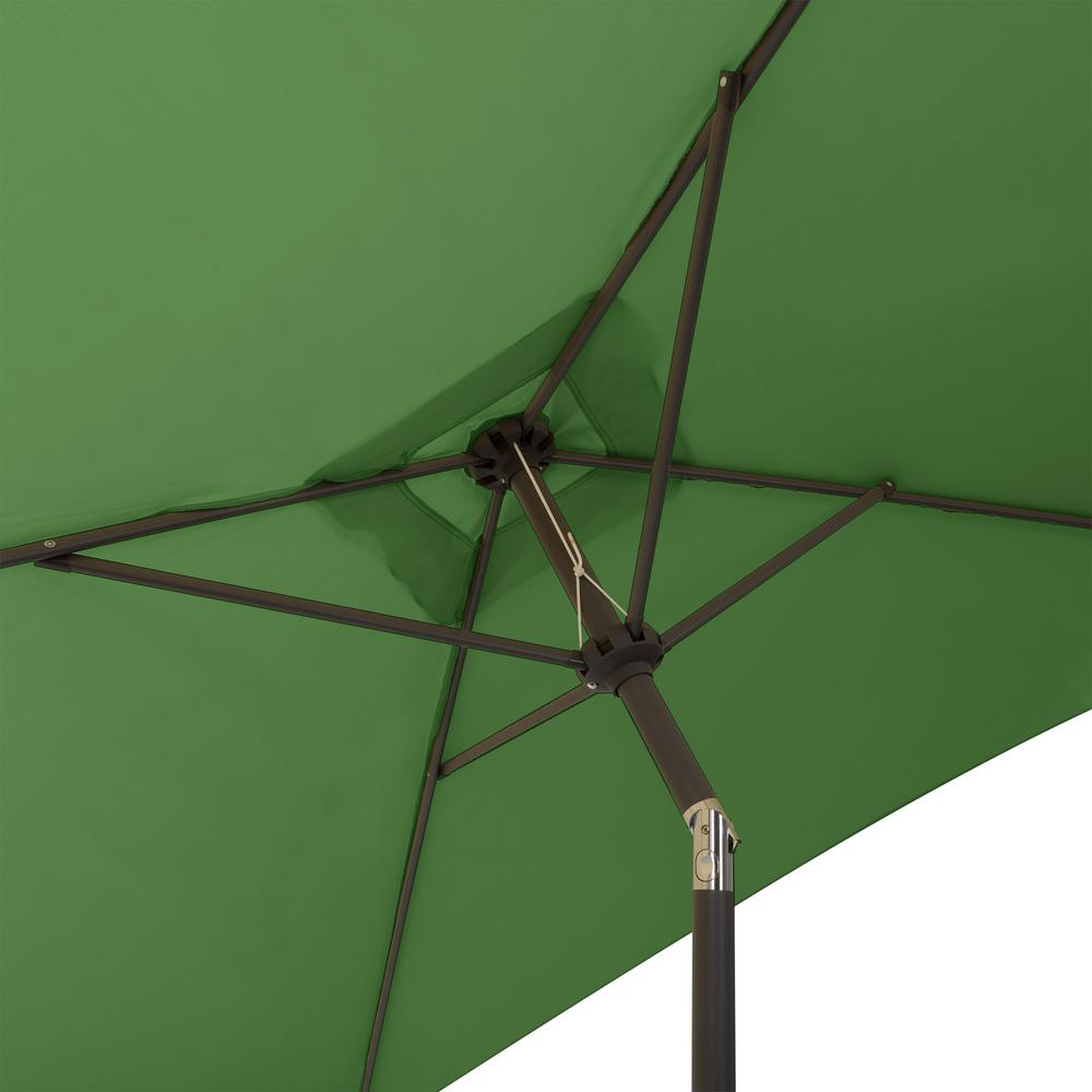 Square Patio Umbrella in Forest Green. Picture 4