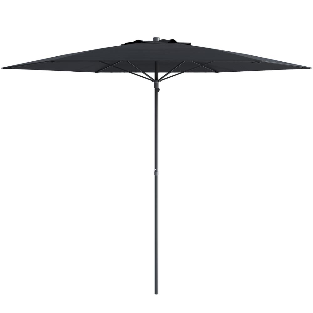 UV and Wind Resistant Beach/Patio Umbrella in Black. Picture 1