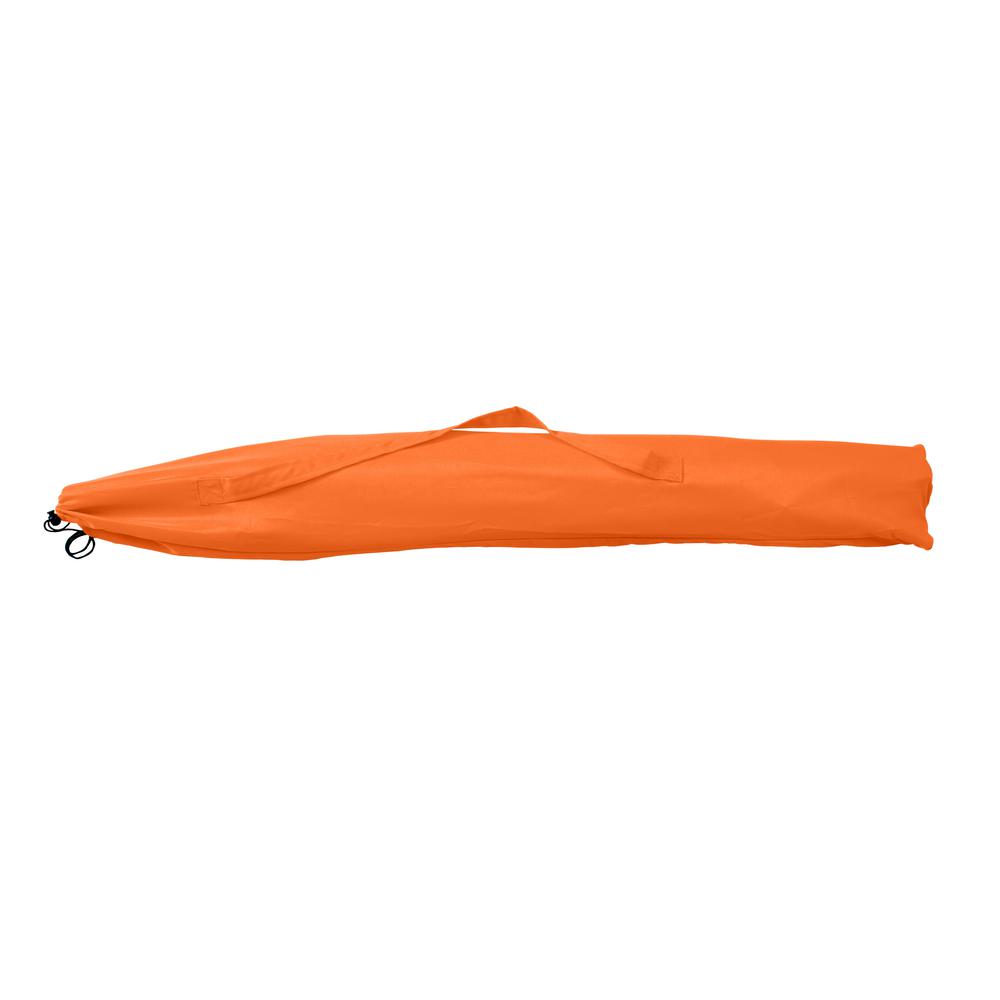 UV and Wind Resistant Beach/Patio Umbrella in Orange. Picture 3