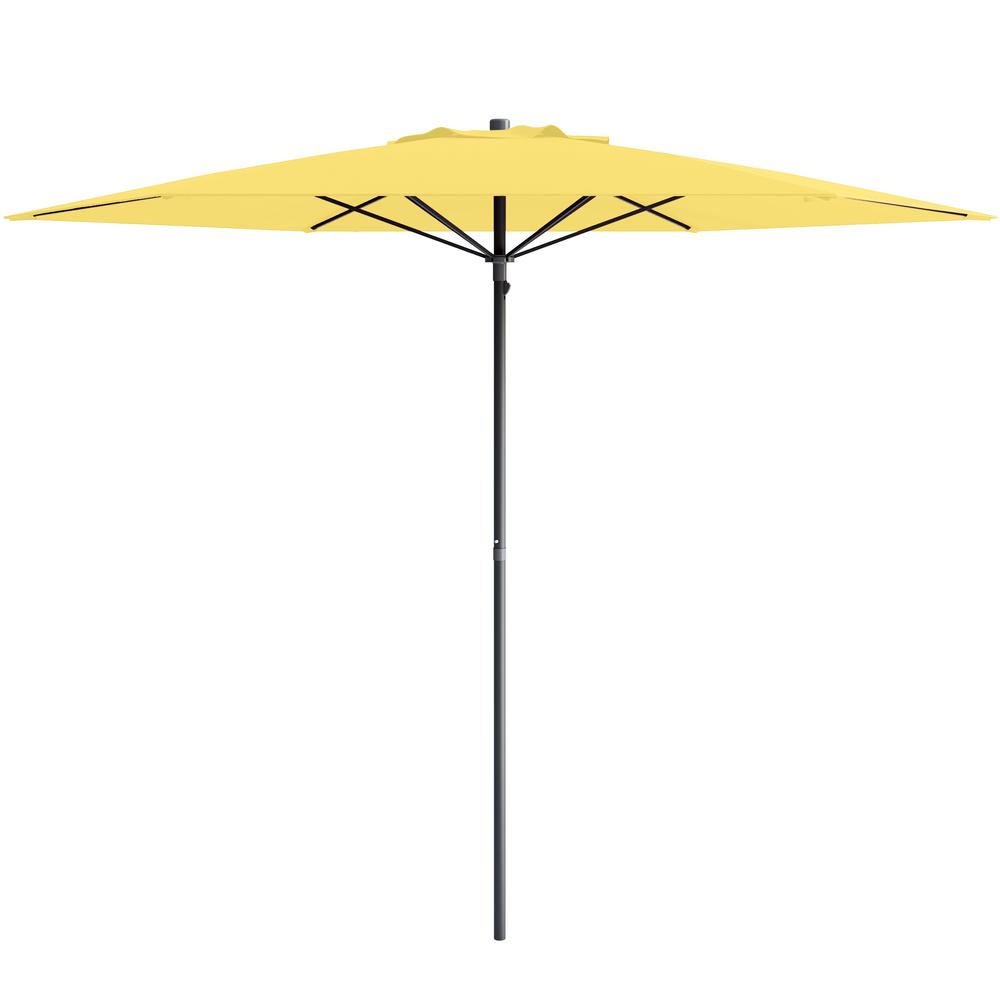 UV and Wind Resistant Beach/Patio Umbrella in Yellow. Picture 1