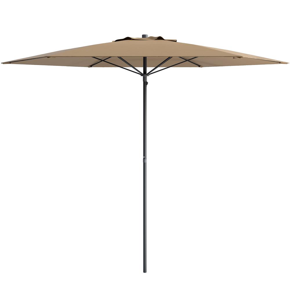 UV and Wind Resistant Beach/Patio Umbrella in Sandy Brown. The main picture.