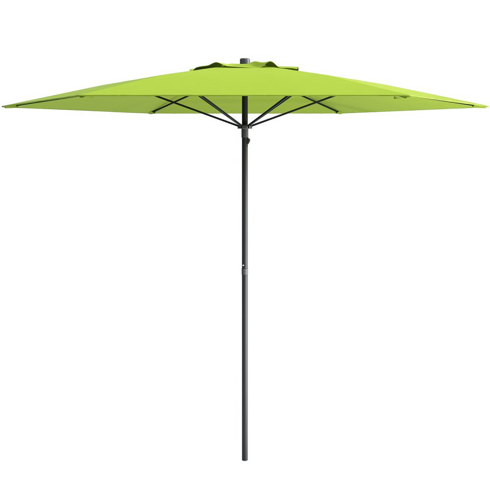 UV and Wind Resistant Beach/Patio Umbrella in Lime Green. Picture 1