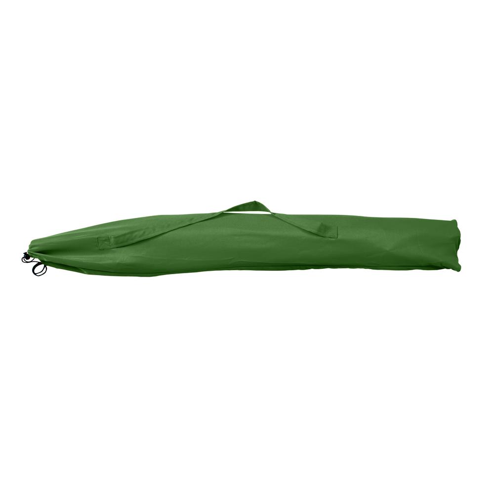 UV and Wind Resistant Beach/Patio Umbrella in Forest Green. Picture 3