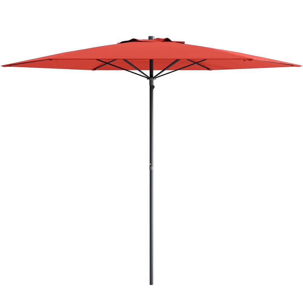 UV and Wind Resistant Beach/Patio Umbrella in Crimson Red. Picture 1