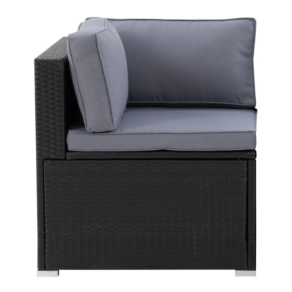 CorLiving - Parksville Patio Sectional Corner Chair. Picture 1