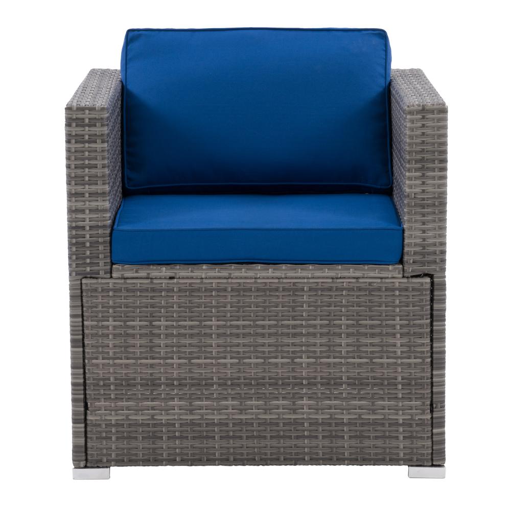 CorLiving Parksville Patio Sectional Armchair. Picture 1