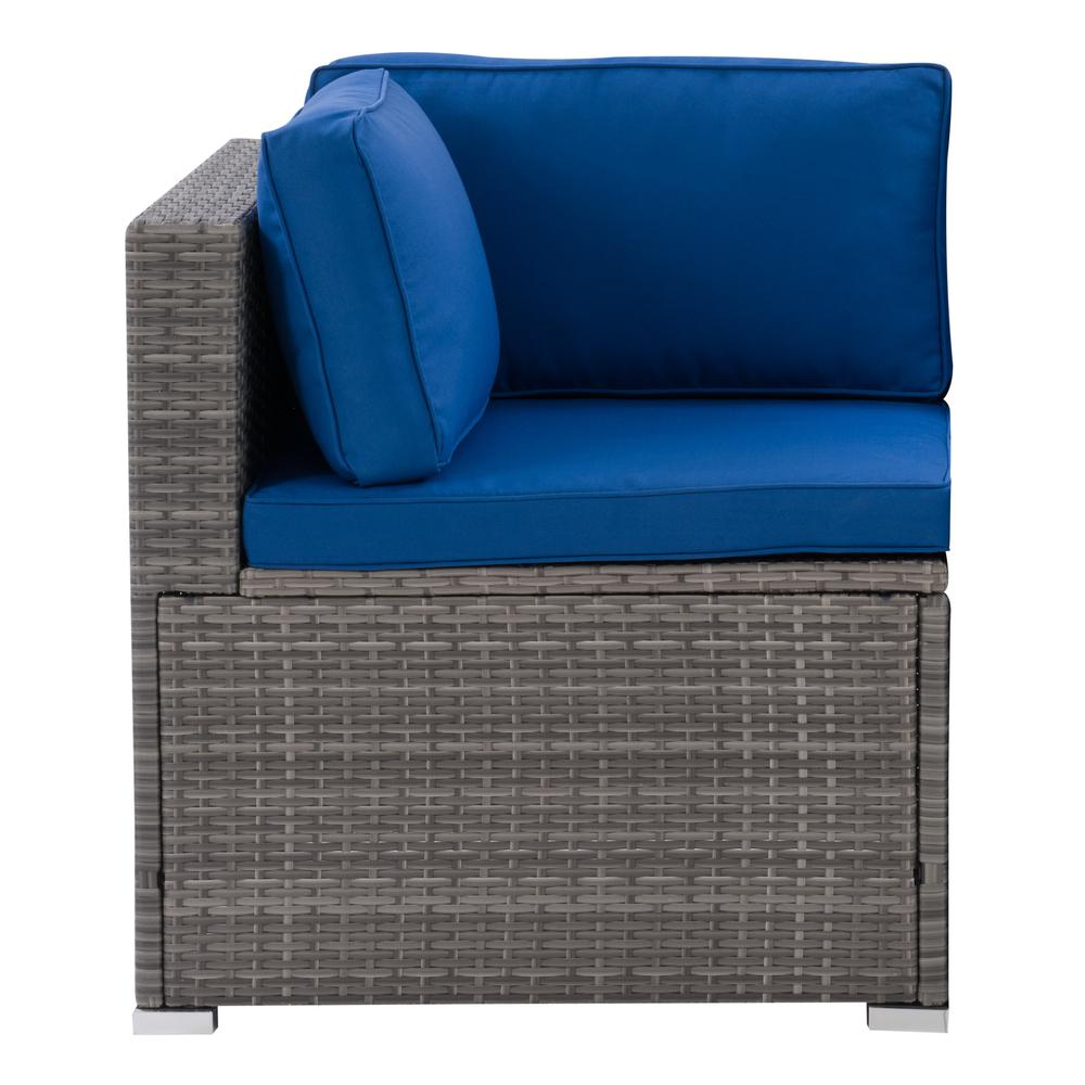 CorLiving Parksville Patio Sectional Corner Chair. Picture 1