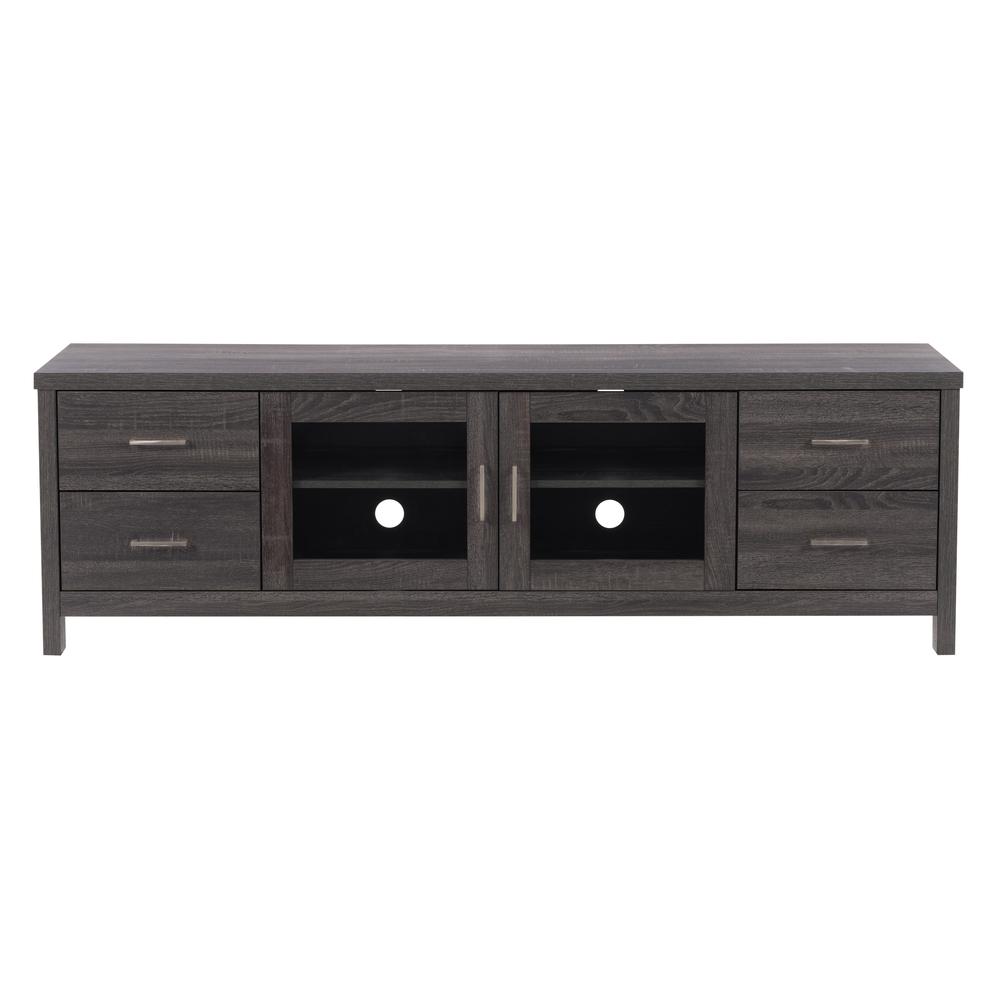 THW-700-B Hollywood TV Cabinet with Doors, for TVs up to 80". The main picture.