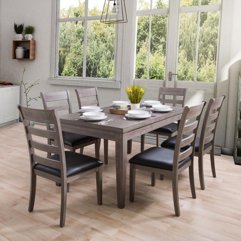 TNY-301-Z2 New York Classic Dining Set, 7pc. Picture 2