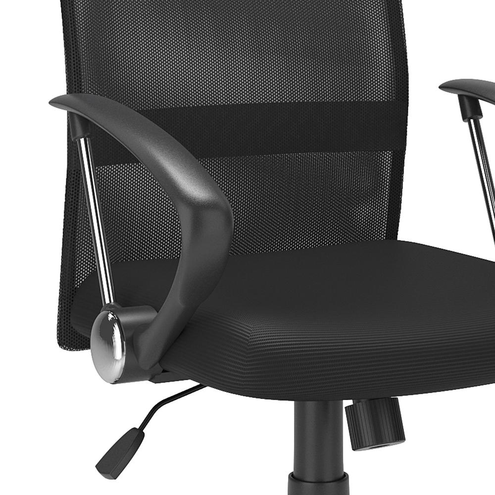 Workspace Office Chair with Contoured Black Mesh Back. Picture 5