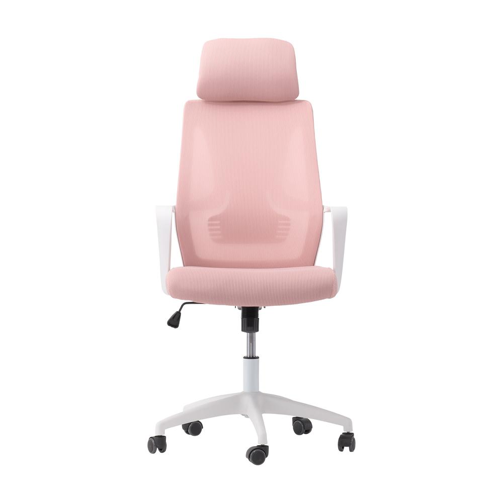 CorLiving Workspace Mesh Back Office Chair Pink. Picture 1