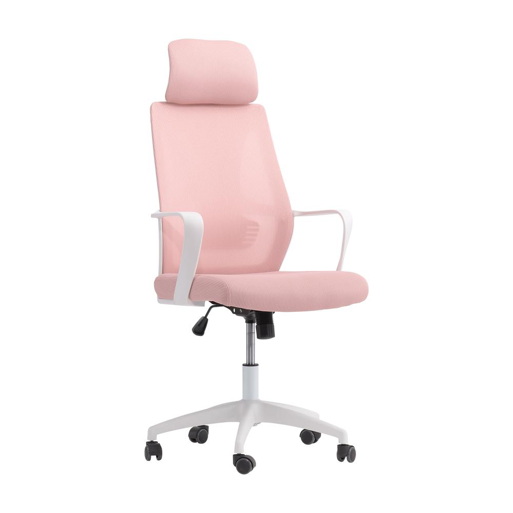 CorLiving Workspace Mesh Back Office Chair Pink. Picture 2