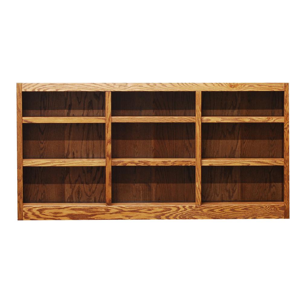 Concepts in Wood 72 x 36 Wall Storage Unit, Dry Oak Finish. Picture 2