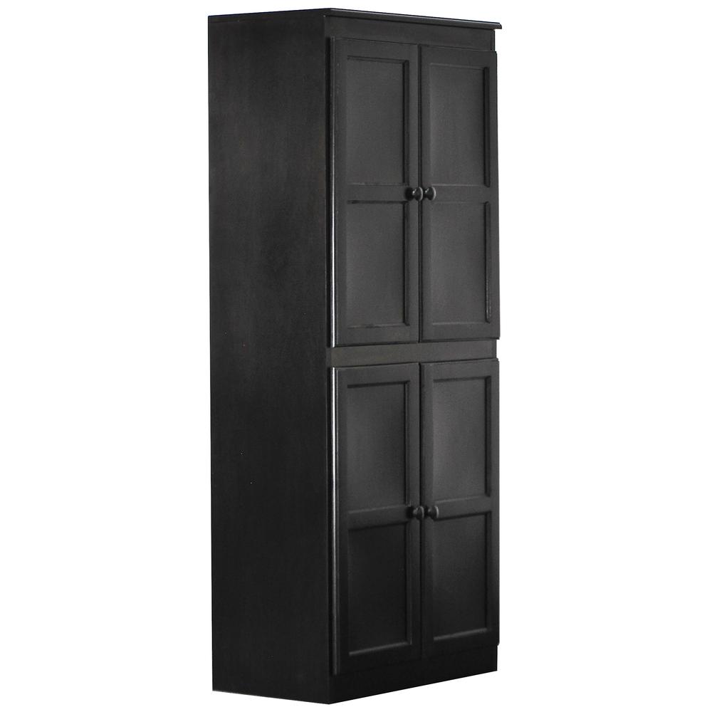 Concepts in Wood Multi-use Storage Cabinet, 5 Shelves, Espresso Finish. Picture 5