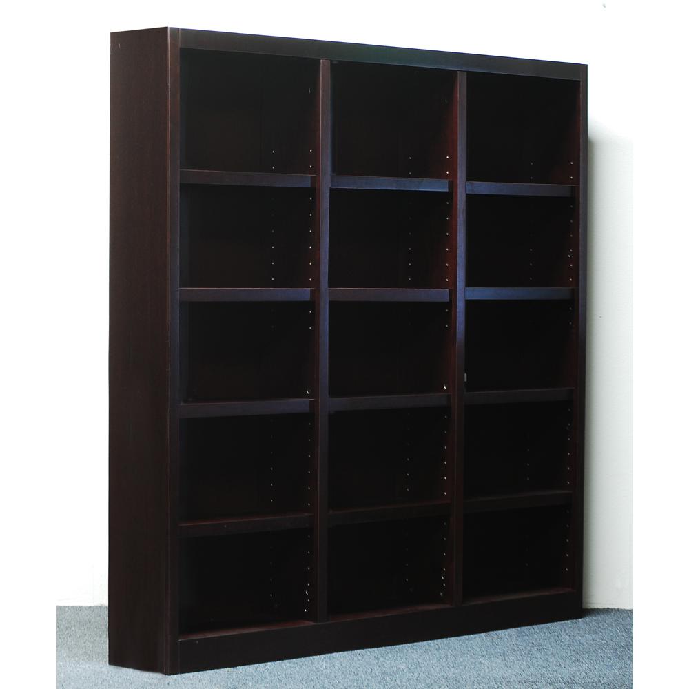 Concepts in Wood 72 x 72 Wall Storage Unit, Cherry Finish. Picture 3