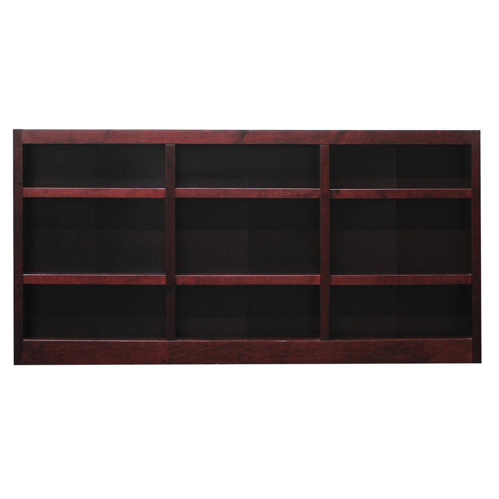 Concepts in Wood 72 x 36 Wall Storage Unit, Cherry Finish. Picture 2