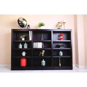 Concepts In Wood 48" H Solid Wood Wall Storage Unit in Espresso Finish. Picture 5