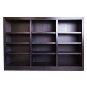Concepts In Wood 48" H Solid Wood Wall Storage Unit in Espresso Finish. Picture 1