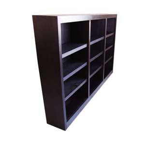 Concepts In Wood 48" H Solid Wood Wall Storage Unit in Espresso Finish. Picture 2